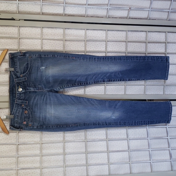 True Religion Stella blue denim skinny women's jeans size 30 - Picture 1 of 8